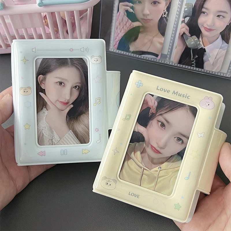 

Простота 3-дюймовый фотоальбом Kpop Idol, держатель для карт, фотоальбом, идол, книга для коллекционирования карт