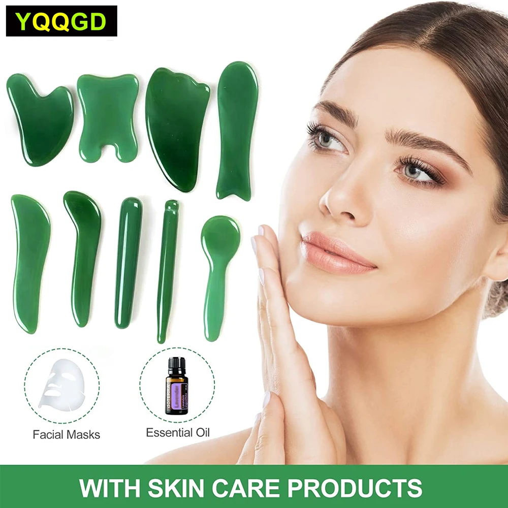 1pcs Gua Sha Scraping Massage Tool,natural Resin Guasha Tool Massage