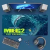 BEAST KINGDOM Movie M-Meg 2 Trench Mousepad Office Large Mouse Mat Keyboard Mats Rubber PC Computer Game Big Anti-slip Mice Mat 2