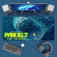 BEAST KINGDOM Movie M-Meg 2 Trench Mousepad Office Large Mouse Mat Keyboard Mats Rubber PC Computer Game Big Anti-slip Mice Mat 2