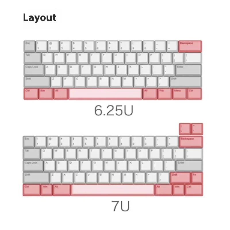 Geonworks Venom 60 HE Keyboard PCB 6.25U/7U Space Customized PCB