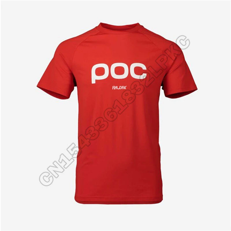 thumbnail image 1 of Nueva camiseta de descenso RAUDAX POC para bicicleta de montaña, camisetas para ciclismo de montaña, todoterreno, Dh, motocicleta, motocross, ropa deportiva, camisetas de ciclismo para carreras, 1 of 5