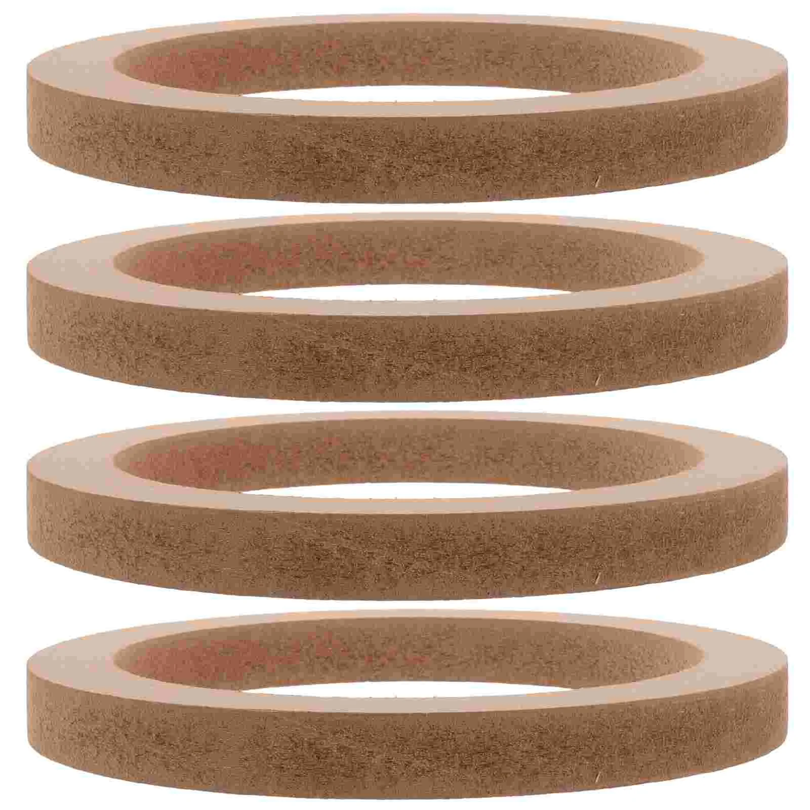 2 Pairs Speaker Spacer Pad For Car 65 Inch Door Spacers Material Durable Slim Interior Parts Claxon Horns Vehicle Audio