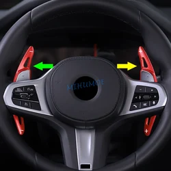 Premium Steering Wheel Shifter Paddle Extensions for BMW - Enhanced Car Accessories (Red)