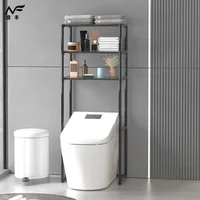 Étagère de Rangement au-dessus des Toilettes – Support Mural Multifonction Gain de Place 2