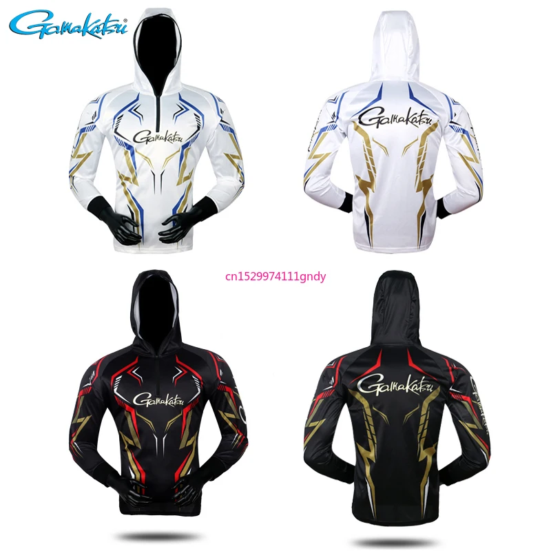 

2023 Fishing Clothing Long Sleeve Summer Quick-Drying Clothes Breathable Anti-UV Sun Protection Hooded Fishing Shirt
