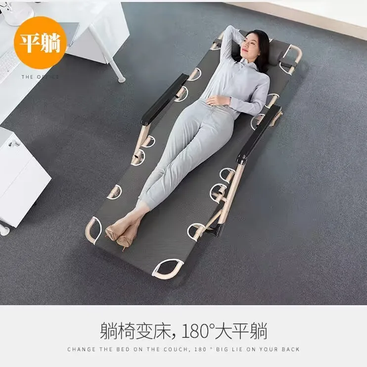 Modern Portable Folding Deckchair Bed for Travel Camping-Multifunction Sun Recliner Outdoor Garden & Bedroom Furniture