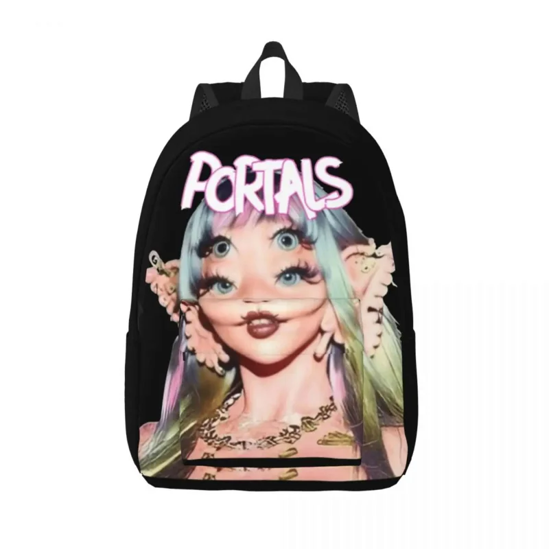 Melanie Martinez Portals Fashion Backpack Lightweight Student Business Music Daypack for Men Women College Canvas Bags