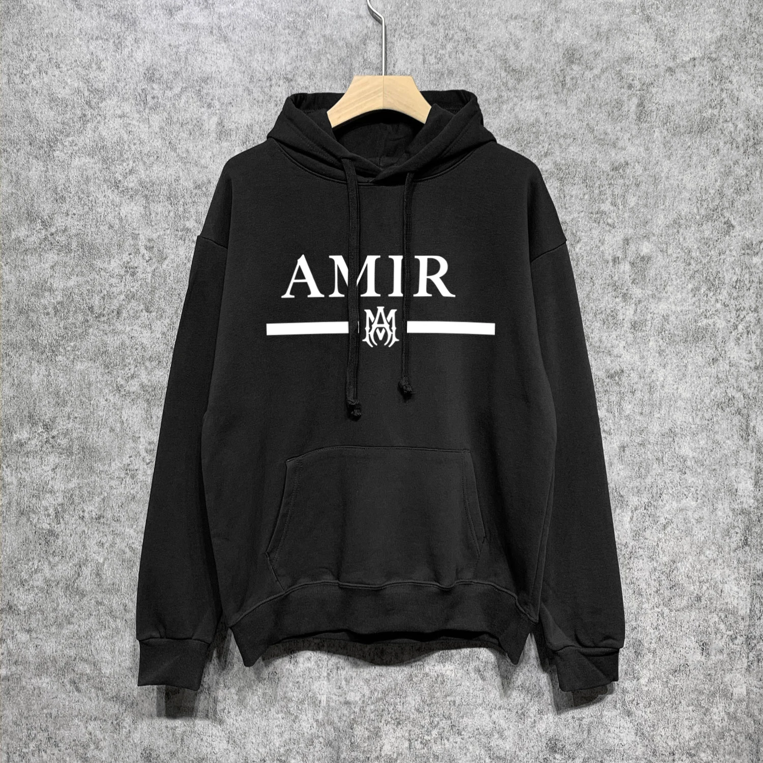 

Autumn trend 1:1 hoodie sweater graffiti letter print sweater high street style casual loose men's sweater