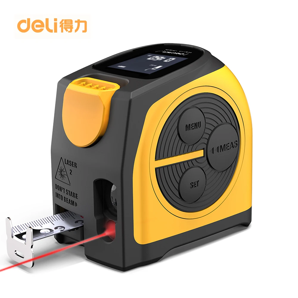 Laser Tape Measure Digital Display High Precision Electronic Meter Ruler Multi Function Infrared