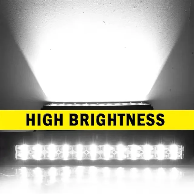 6D Lens Led Light Bar Combo 2-Rows Led Work Light Driving Fog Lamp 4x4 Led Bar for Car Truck Offroad SUV ATV Boat 12V 24V