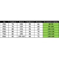Plus size 160KG Spring Autumn Jackets 6XL 7XL 8XL Men Jackets 2