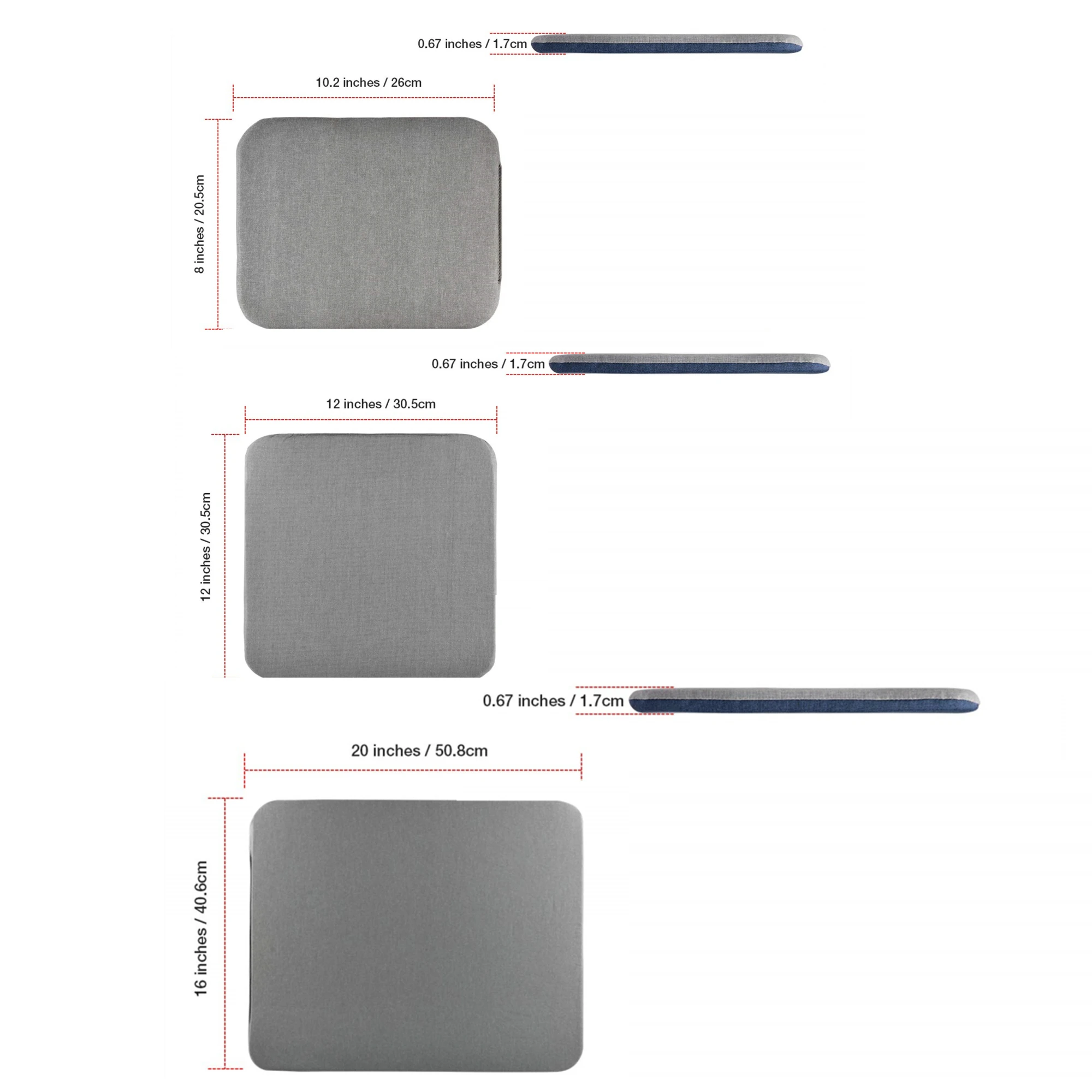 Heat Press Mat For Easy Press Both Sides Applicable Heat Pad For Cricut Easypress/Easypress 2 heat press mat