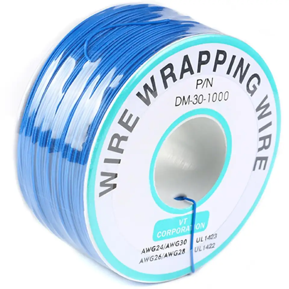 30AWG Tin Plated Copper Wire Wrapping Wire Cable Reel Electrical Soldering OK Wire 250m For LCD PCB Laptop Monitor image 12