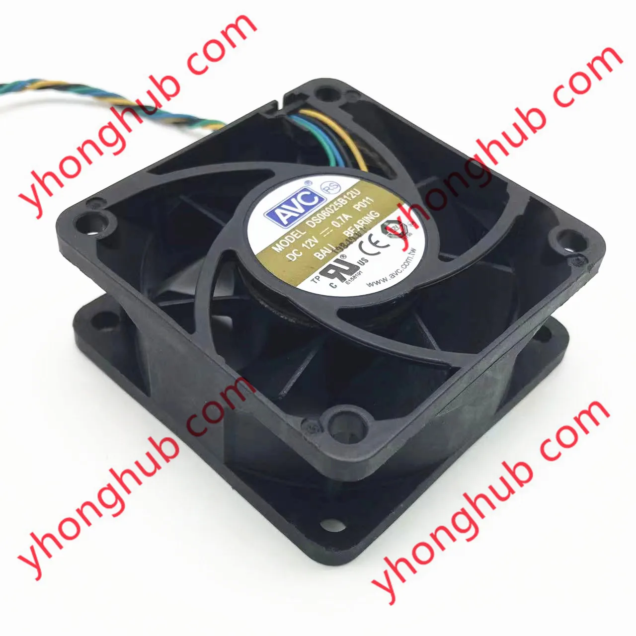 Вентилятор Охлаждения AVC DS06025B12U P011 12 В постоянного тока 0 7 А 4 провода 60x60x25 мм |
