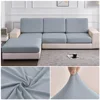 Plain Sofa Seat Cushion Covers Elastic Protector Covers Pets Kids Spandex Washable Living Room Sofas Cushion Case Chaise Lounge 2