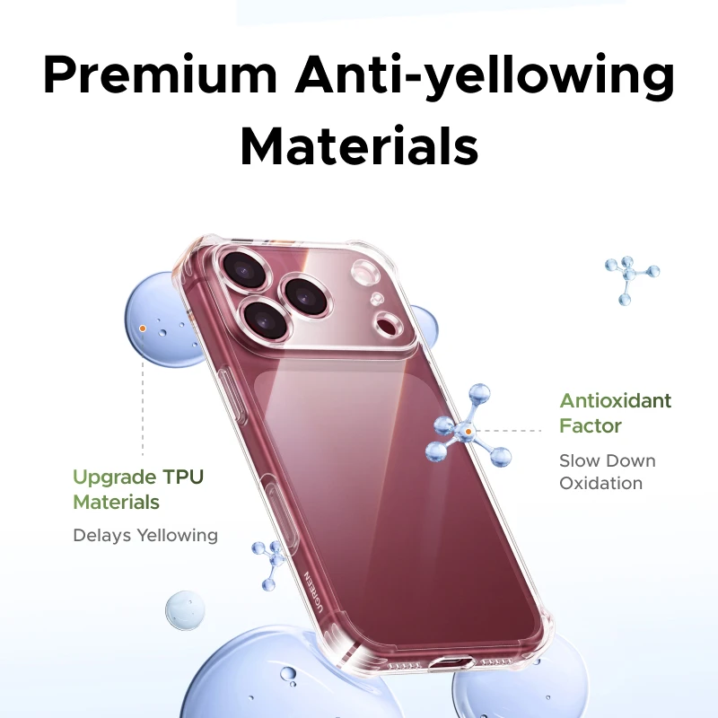 UGREEN Airbag Shockproof Clear Protective Phone Case