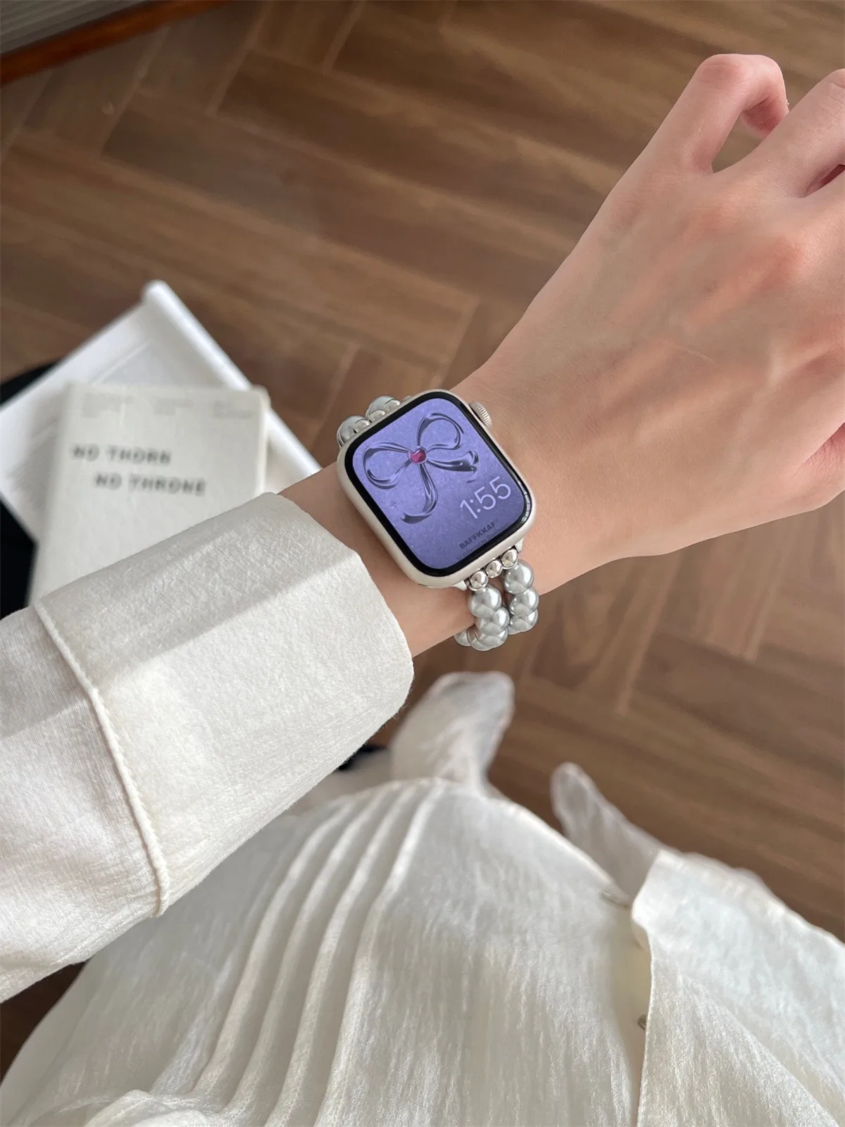 Nakit Pašček za pašček za Iwatch Ultra 2 Series 10/9/8/7/6/5 Modna zapestnica Pašček za uro 42/44/45/46/49 mm 38/40/41 mm_voghion.com