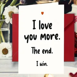 Humorous Valentine's Day Greeting Cards - Perfect for Any Occasion and Thoughtful Small Gifts (1)