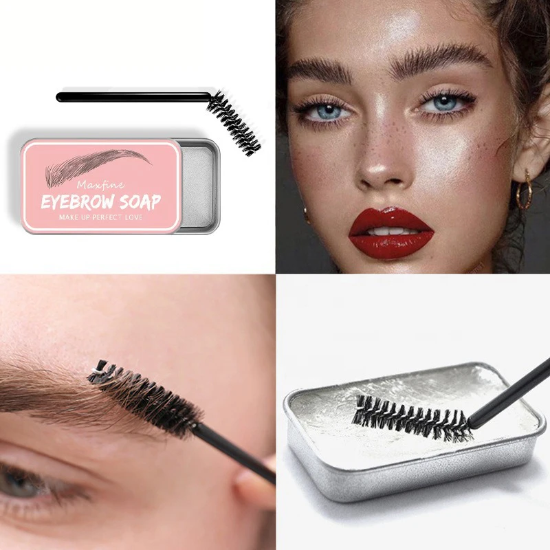Transparent Styling Wax Waterproof  Eyebrow Styling Gel Molding Wax Refreshing Durable Natural Colorless Holiday Gifts 5