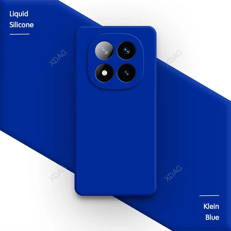 Shockproof Liquid Silicone Soft Original Phone Case - Basic Back Cover Accessories