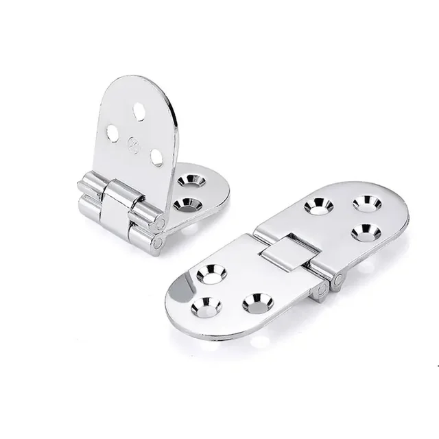 บานพับประตูตู้เหล็กสแตนเลส180 ° ซิงค์อัลพับได้บานพับตู้แบบพับได้ด้วยตนเองสำหรับเป็นของขวัญตู้มีลิ้นชักเครื่องประดับ 1