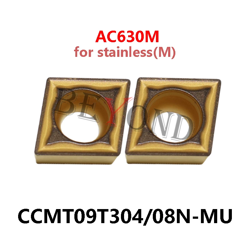 

CCMT09T308N-MU CCMT09T304N-MU AC630M 100% Original Carbide Inserts CCMT 09T308 CCMT09T308 CCMT09T304 CNC Cutter For Stainless