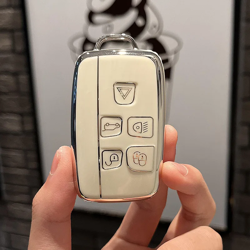 

TPU Car Remote Key Case Cover Shell for Land Rover Range Rover Sport Velar Evoque Freelander2 Discovery Jaguar XF XJ XJL XE