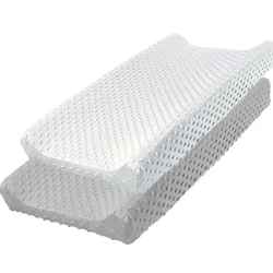 Soft and Breathable Cotton Baby Crib and Changing Pad Protective Cover (E)
