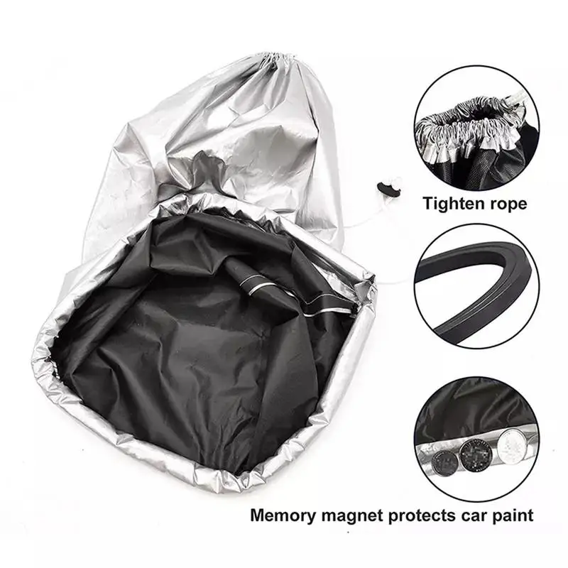 EV Charger Cover EV Charger Car Cover Rainproof Waterproof Car Charging Port Magnetic Adhesion Fit For Electric Vehicles