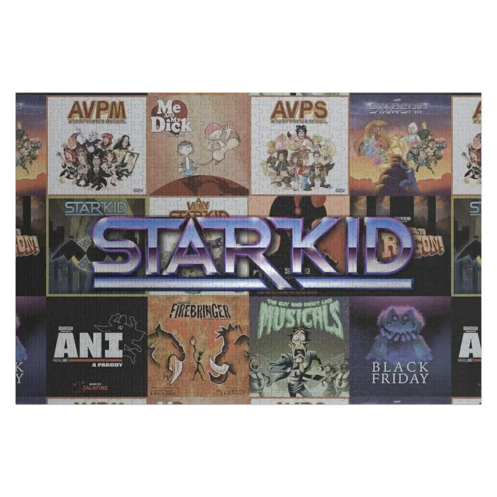 

Starkid All Shows Logo Jigsaw Puzzle Customized Kids Gift Personalized Gift Married Wood Animals Puzzle