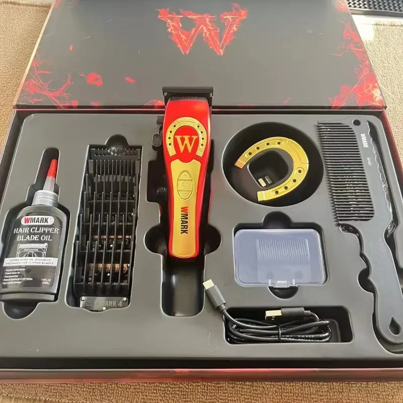 WMARK NG 8030 バリカンプロフェッショナル、9000RPM 高速、理容