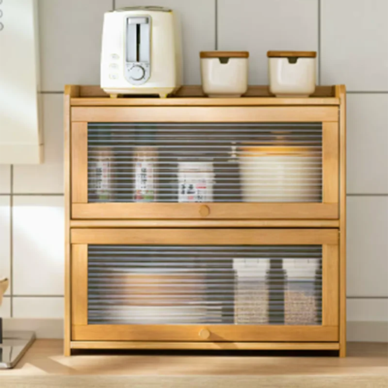 Corner Showcase Kitchen Cabinet Space Saving Bar Storage French Modern Sideboard Dining Room Shelves Credenza Kitchen Furniture