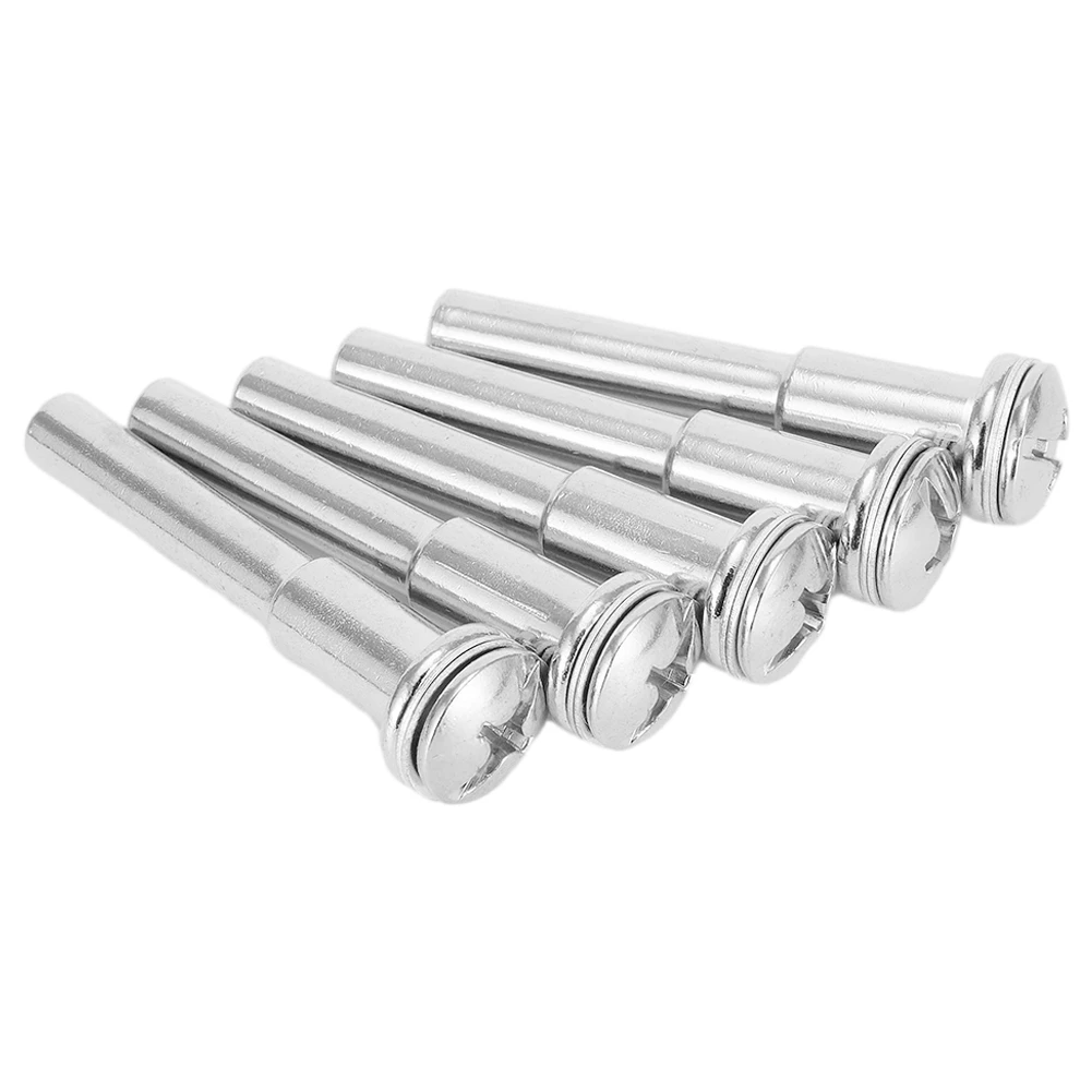 

5pcs 6mm Shank Polishing Wheel Mandrels Cutting Disc Extension Connecting Rods Connective Rod For Rotary Tool