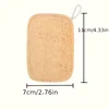6pcs Natural Loofah Exfoliating Sponges - Gentle Body Scrubber for Shower & Bath, Bamboo Fiber Cleaning Pads 4
