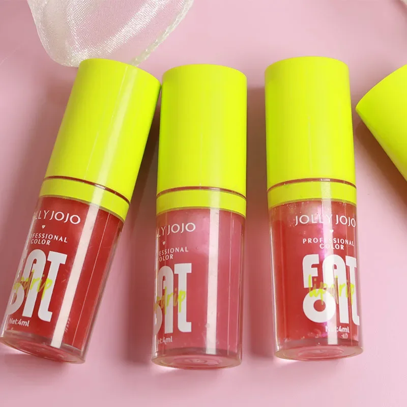 Hydrating Lip Glaze Lip Plumping Plumping Fat Oil Lip Oil Plumper Lip Gloss Oil Clear Transparent Lip Oil Tinted for Lip Care 4
