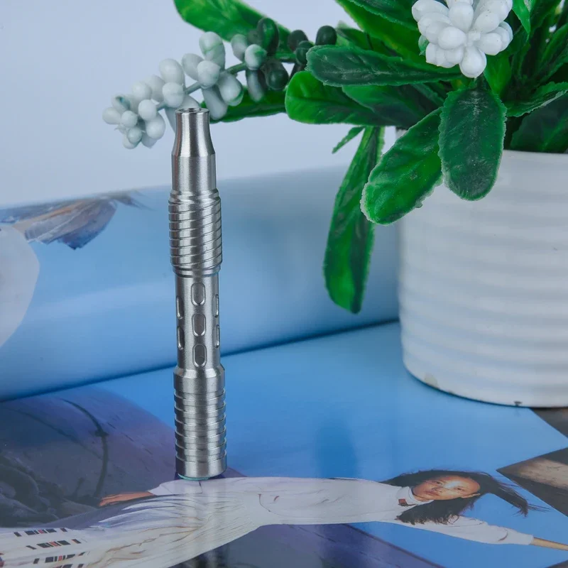 Yaqi 316 Stainless Steel Men Safety Razor Handle 85mm Length And 10-12mm Handle Diameter Lightweight Razor Handle For Male