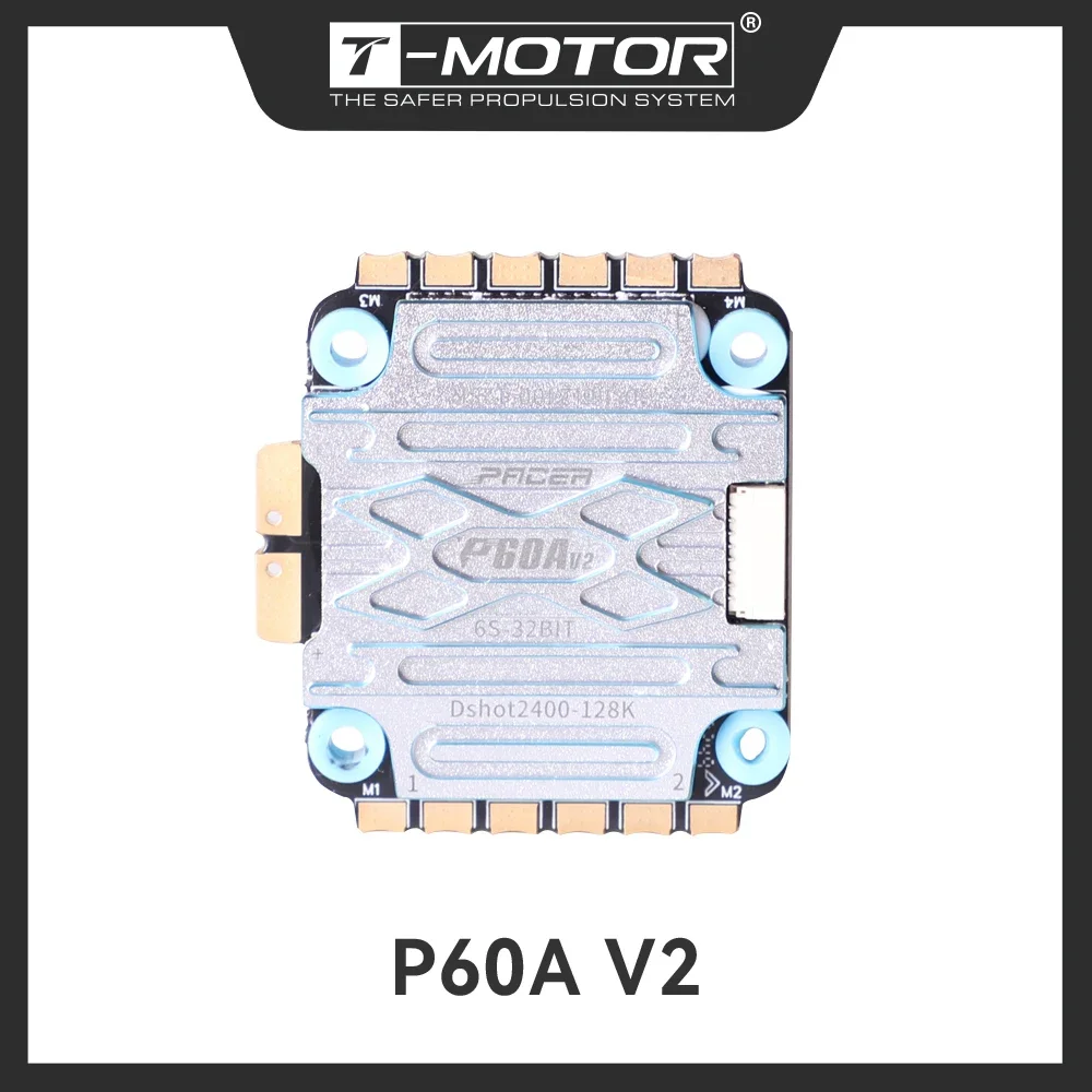 T-MOTOR P60A V2 4IN1 ESC 6S pour Drone FPV - Contrôleur de Vitesse