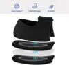 Plantar Fasciitis Gel Heel Protectors for Women & Men Heel Inserts Pads Support Cushion Achilles Tendonitis Dry Cracked Heell 3