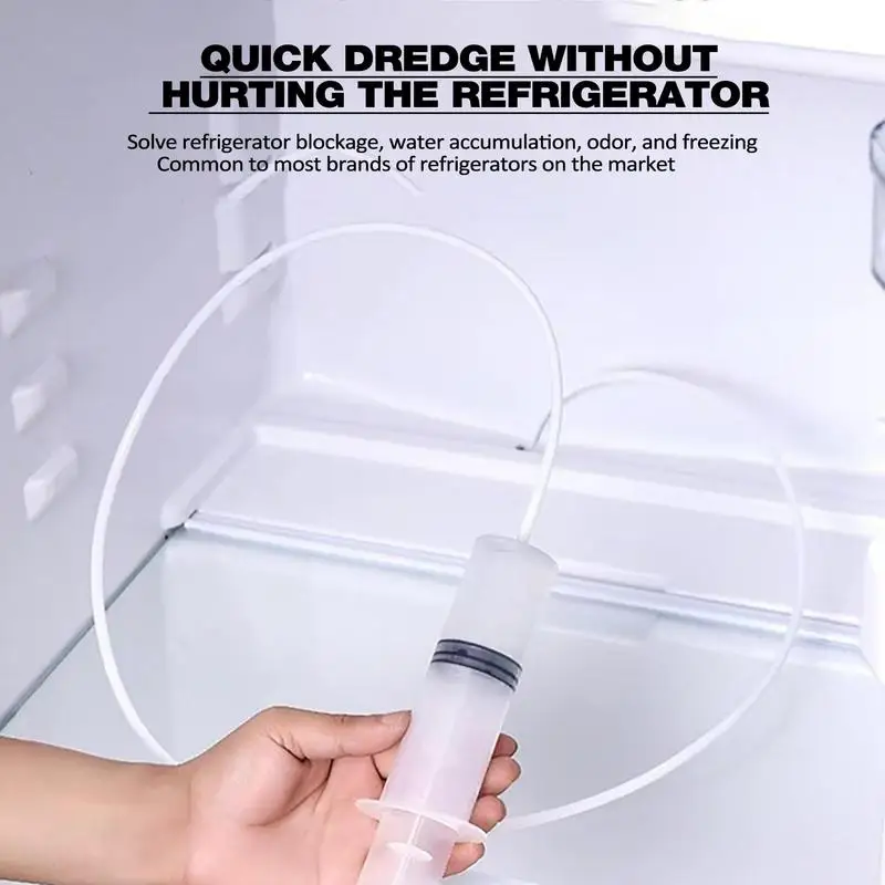 

6Pcs/Set Refrigerator Drain Hole Clog Remover Dredge Cleaning Tools Fridge Hole Brush Water Outlet Cleaner For Household Clean