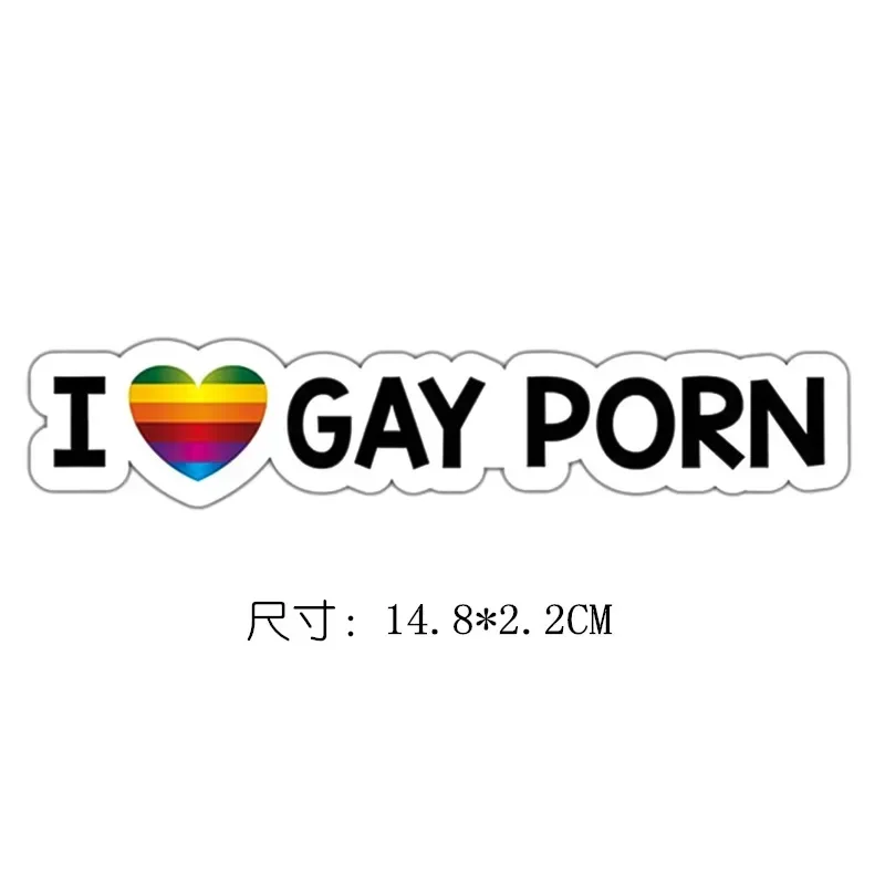 76 Adesivi Divertenti Per Paraurti Gay - PVC Impermeabile, Scherzi Per Auto, Moto, Laptop E Bagagli, Regalo Umoristico Per Adulti - 2