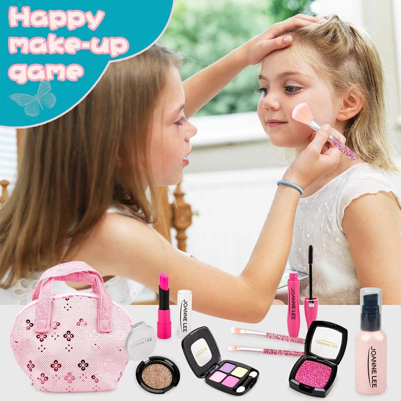 Makeup Toy Princess Pretend Toys Cosmetics Set Kids Toys Simulation Cosmetics Set Pretend Makeup Toys Girls Play House Simulation Blinger Makeup Girls Play Bling Cosmetic Toy