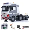 8x8 LESU RC Tractor Truck RTR 1/14 Metal Chassis Light Sound Liquid Crystal Display Radio Control Car Model RC Toy THZH1751 2