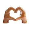 Mother's Day Heart-shaped Resin Statue Gift Light Decoration Room Luxury Desktop Home Living R4h3 3