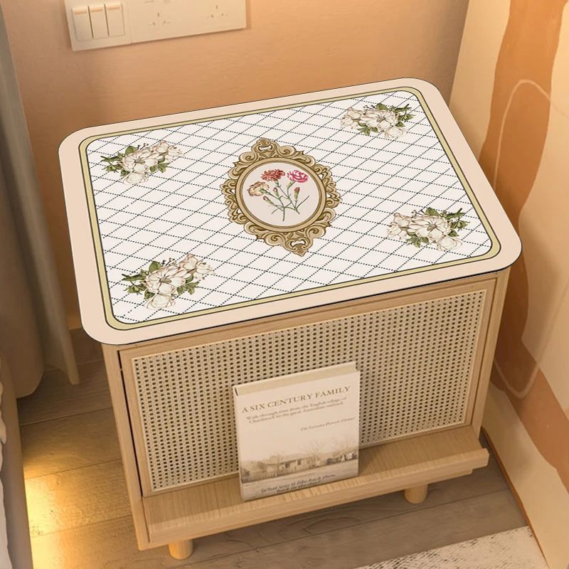 Washing Machine Dust Cover Fridge Microwave Oven Protector Dustproof Drying Mat Absorbent Non Slip Kitchen Drain Pad washing machine cover