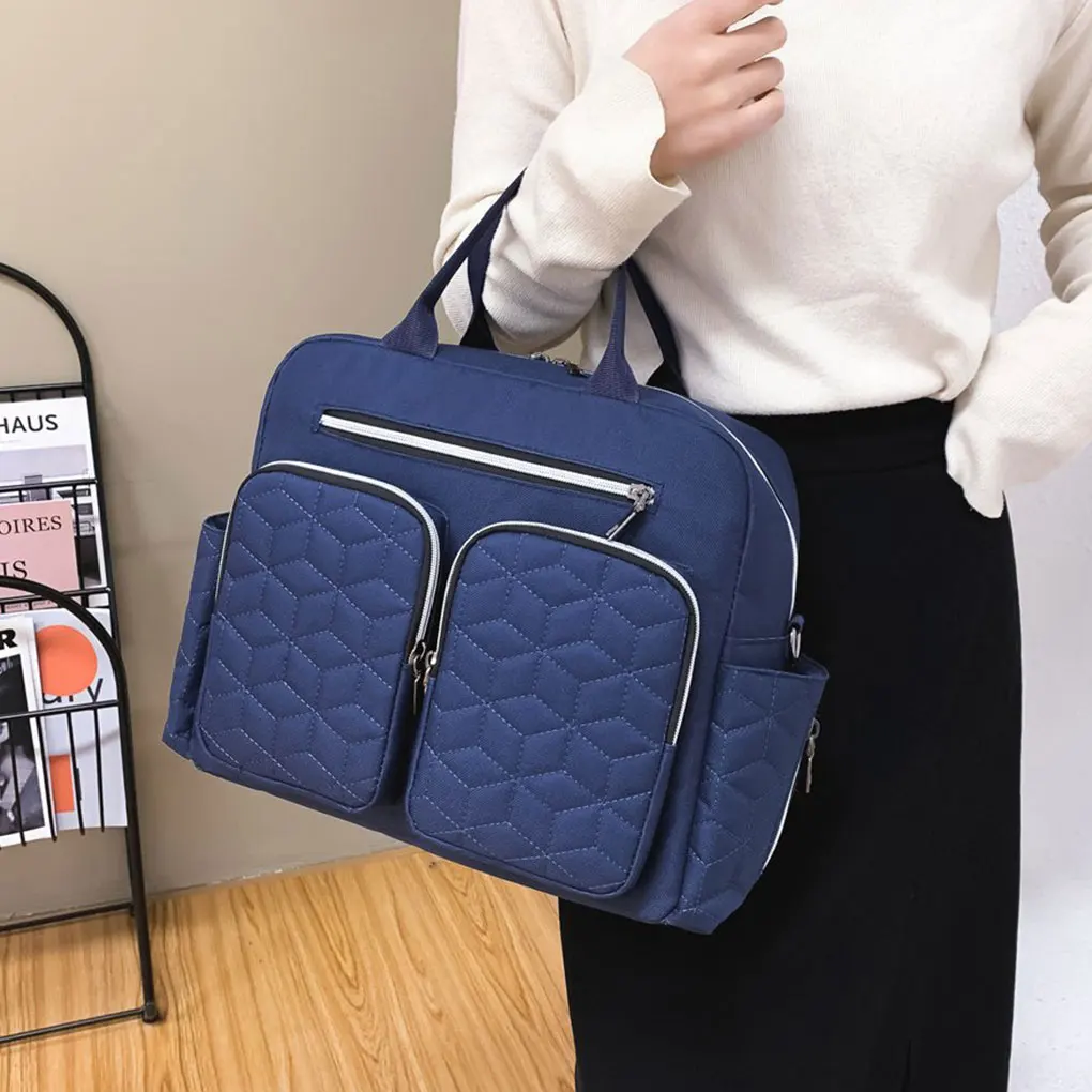 

Mommy Bag Replacement Casual Single Shoulder Waterproof Thermal Zipper Outdoor Travel Diaper Storage Handbag Organizer