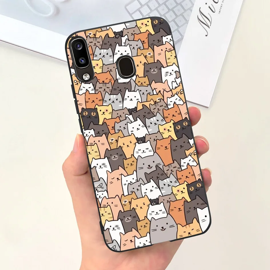 Floral Shockproof Soft Silicone Bumper Case - New Design