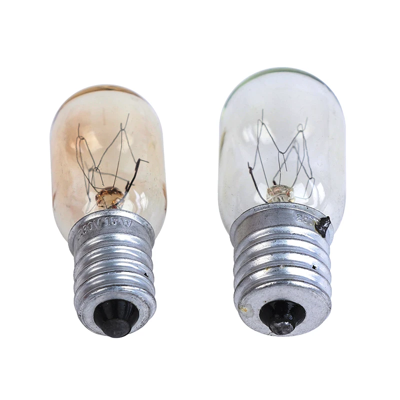 15w Refrigerator Bulb Microwave Light E12/E14/E17 Toaster/Steam Bulb 230V High Temperature