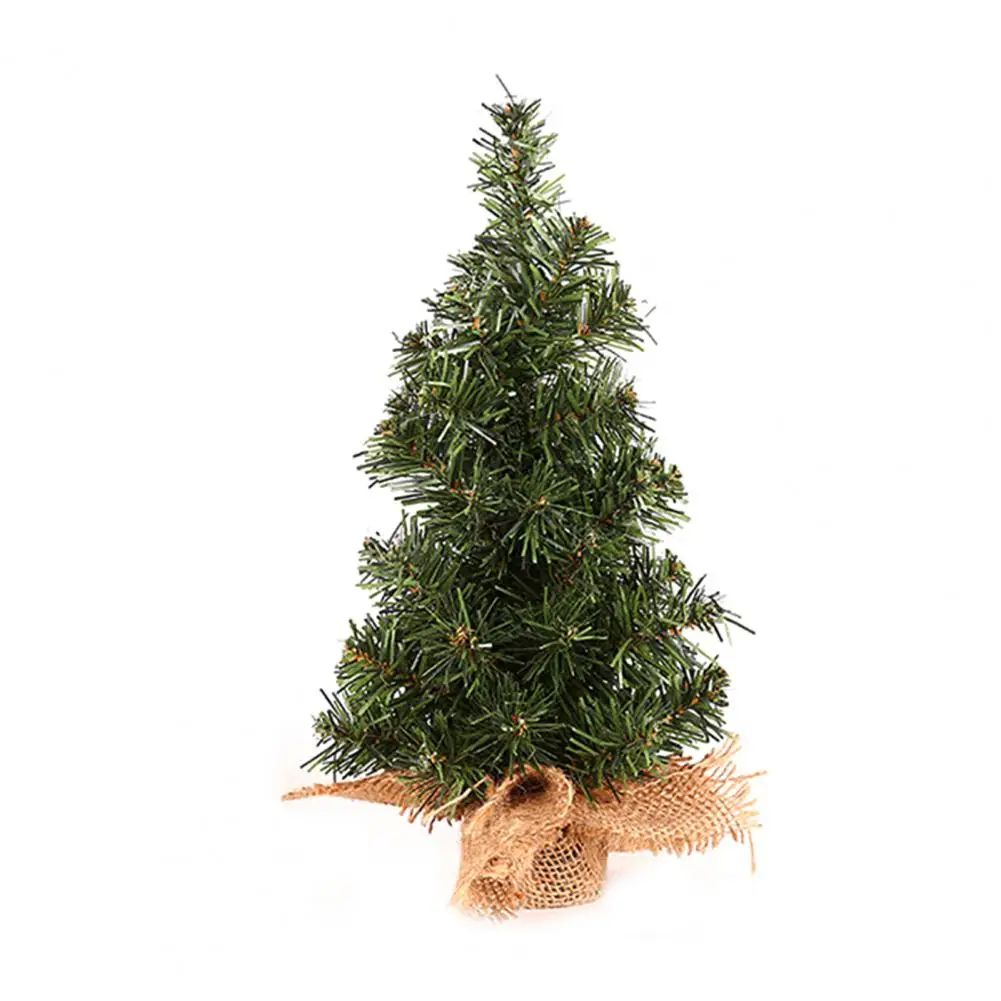 Convenient Simulation Christmas Tree Bright-colored Handicraft Lightweight Decorative christmas tree ornaments mini christmas tree collapsible christmas tree