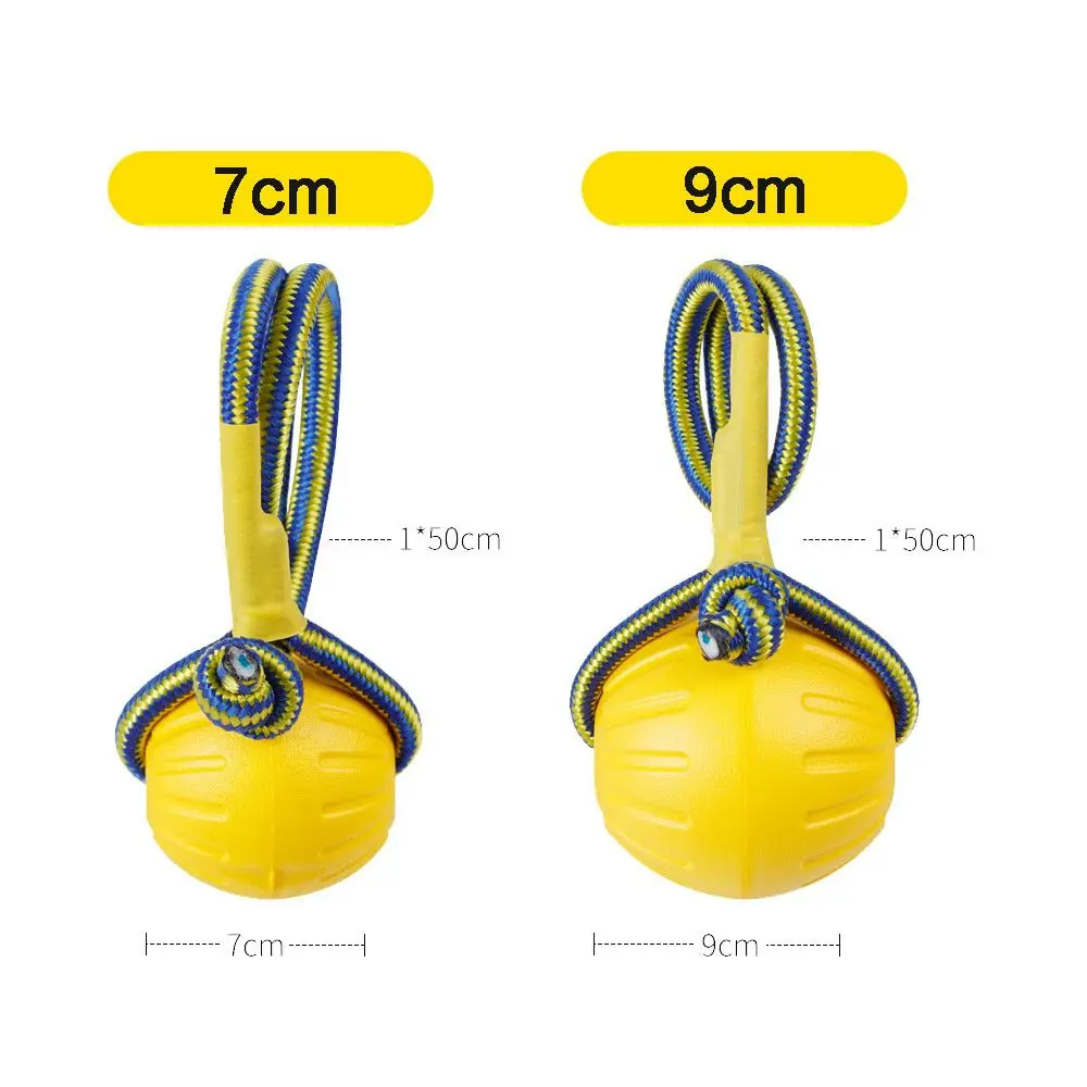 1PC 7cm/9cm Indestructible Rubber Ball Pet Dog Training Chew Play Fetch Bite Toy Dog Toys For Dog Interactive 6